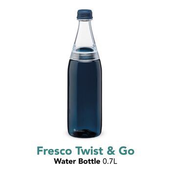 Gourde Fresco Twist & Go, 0,7L, bleu marine 2