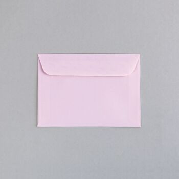 Enveloppe C6 Rose 2