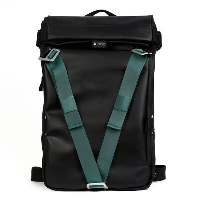 Rucksack + entenblauer Riemen