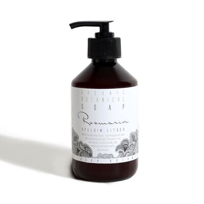 Liquid Soap - Rosemary Orange  250 ml