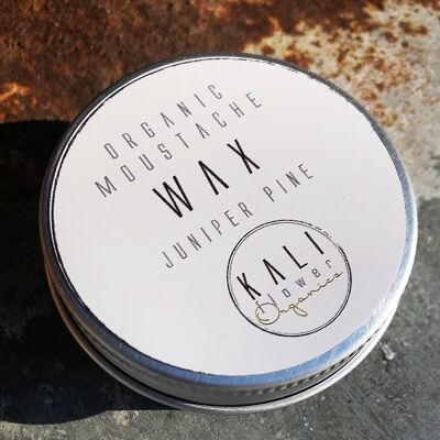 Organic Moustach Wax - Juniper and Pine