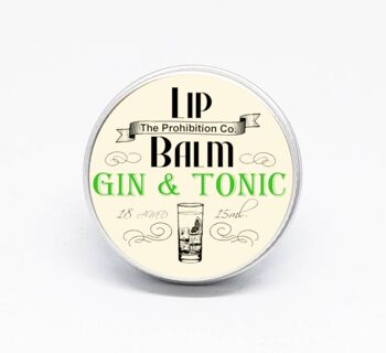 Baume à lèvres Gin & Tonic de Half Ounce Cosmetics