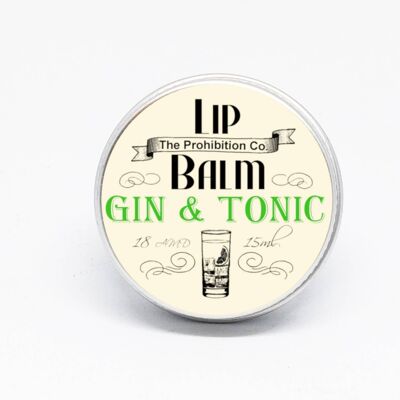 Baume à lèvres Gin & Tonic de Half Ounce Cosmetics
