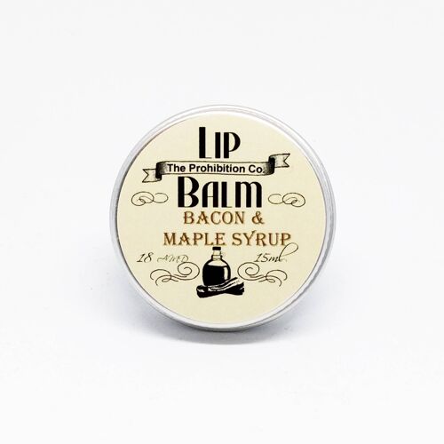 Bacon & Maple Syrup Vegan Lip Balm by Half Ounce Cosmetics