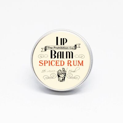 Spiced Rum Vegan Lip Balm by Half Ounce Cosmetics