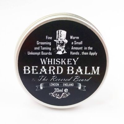 Bálsamo para barba con aroma a whisky de The Revered Beard