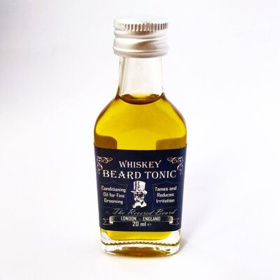 Tónico para barba con aroma a whisky de The Revered Beard (20 ml)