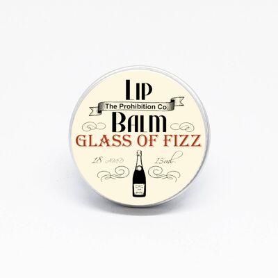Glas Fizz Lip Balm von Half Ounce Cosmetics