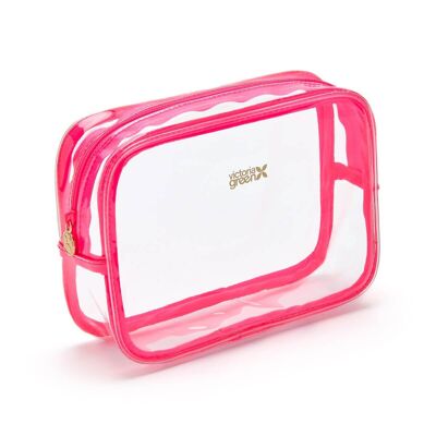 Small Clear Beauty Kit Case