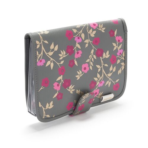 Kate'  Hanging Beauty Bag in Blossom Charcoal