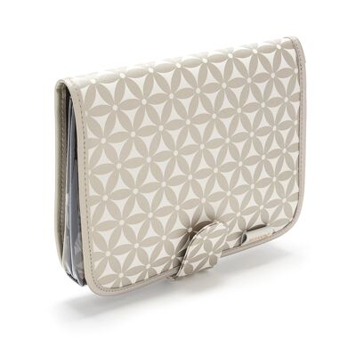 Kate' Hanging Beauty Bag in Starflower Gold