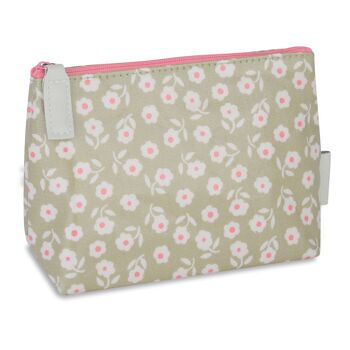 Trousse de maquillage Daisy - Sauge 1