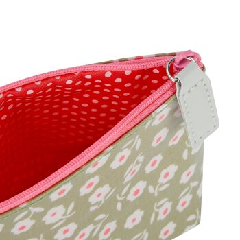 Trousse de maquillage Daisy - Sauge 3