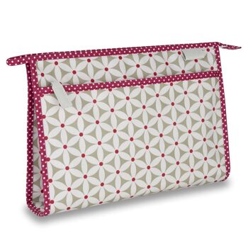 Trousse de toilette classique Starflower' - Sauge 1