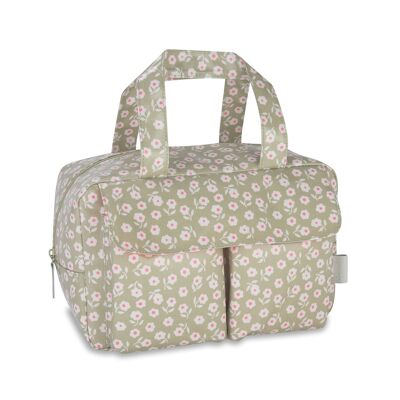Daisy' Carry All Wash Bag - Sage