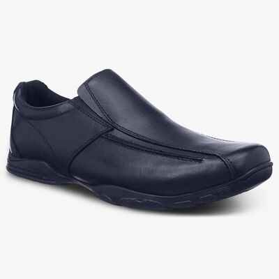 Hoddle slip on school shoe