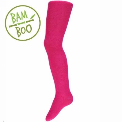 891 BAMBOO Strumpfhose FUCHSIA - kleine Größen