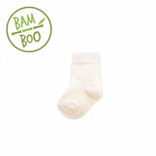 881 2pack BAMBOO baby socks OFF WHITE
