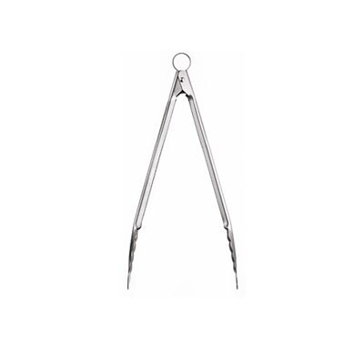 Pince de cuisine et de service, inox, longueur : 30,5 cm