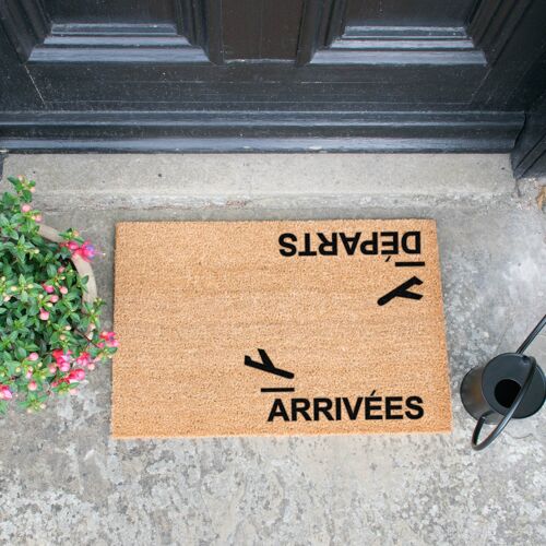 Arrivees, Departs Doormat