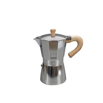 Venezia - espresso maker, alu, 3 cups