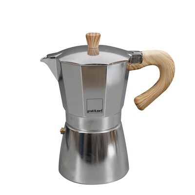 Venezia - espresso maker, alu, 9 cups