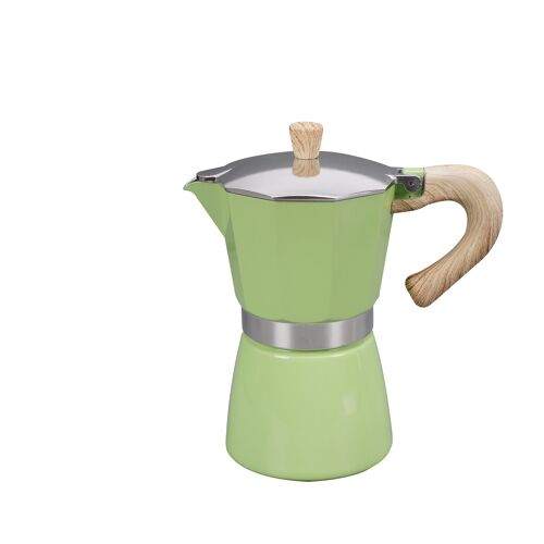 Venezia - espresso maker, green, 6 cups