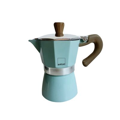 Venezia - espresso maker, blue, 3 cups