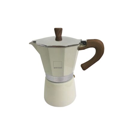 Venezia - espresso maker, cream, 6 cups