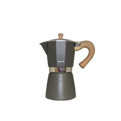 Venezia - espresso maker, gray, 3 cups
