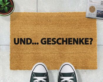 Geschenke Fußmatten 1