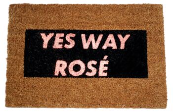 Paillasson Yes Way Rose Glitter 2