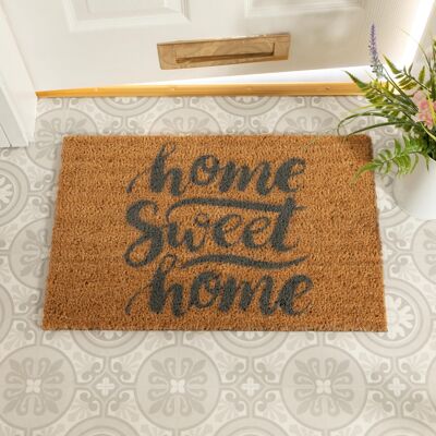 Home Sweet Home Grey Doormat