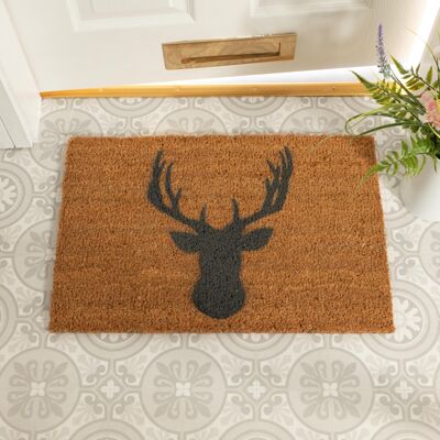 Stagshead Grey Doormat