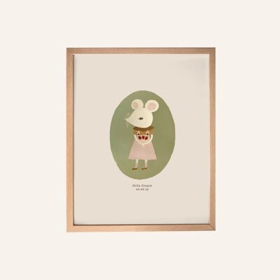 Country Mouse A3 (11,69 x 16,53 pouces)