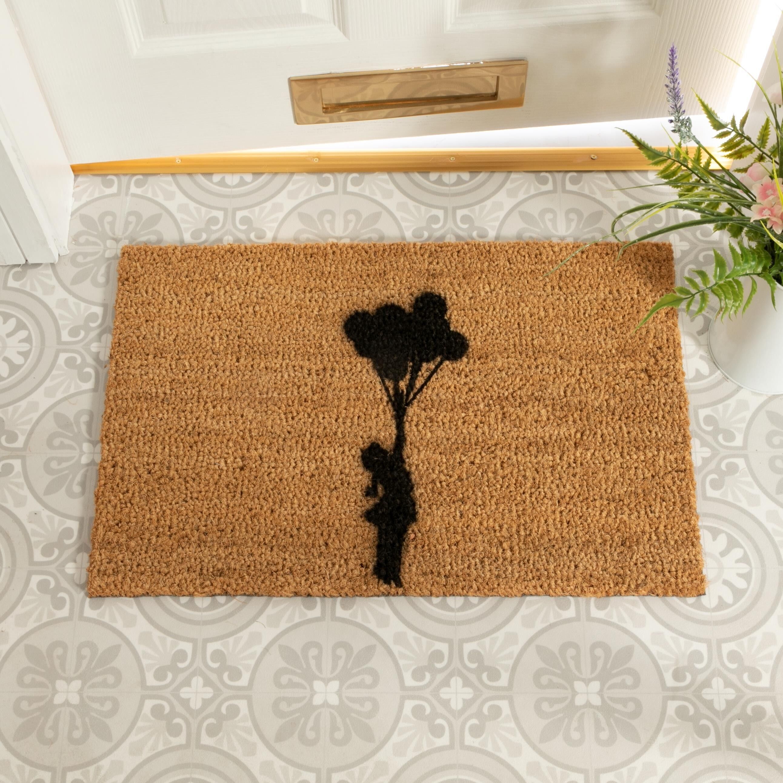 Buy wholesale Flying Balloon Girl Doormat