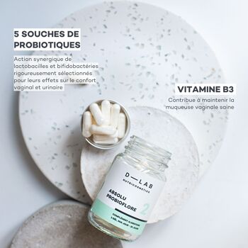 ABSOLU PROBIOFLORE - Flore intime - Compléments Alimentaires 2