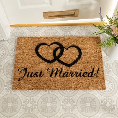 Just Married doormat