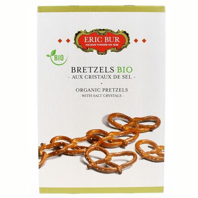 Bretzels bio cristaux de sel 100g