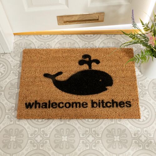 Whalecome Bitches Doormat