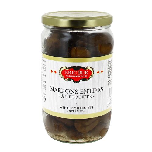 Marrons entiers 420g/72cl