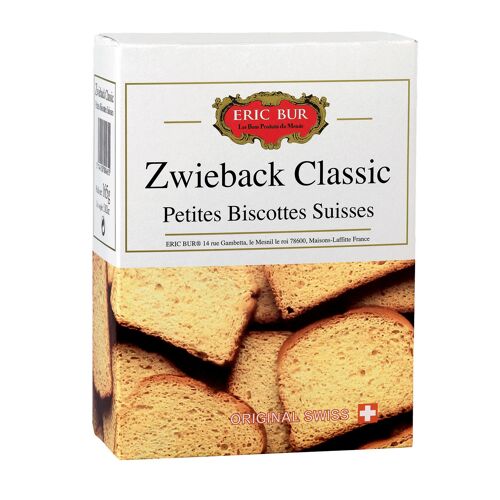 Biscottes zwieback classic 165g