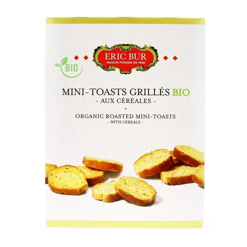 Mini toast cereales bio 150g