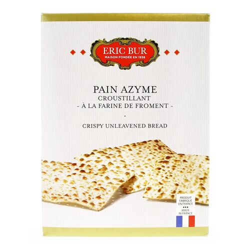 Pain azyme au froment 200g