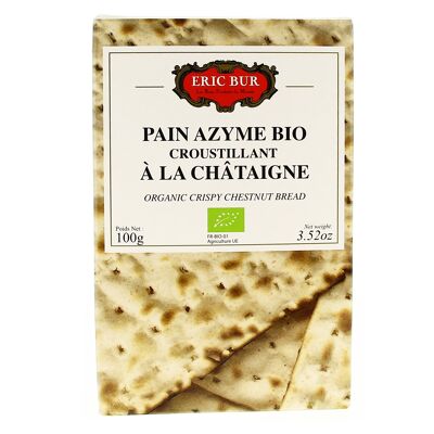 Pain azyme bio chataigne 100g