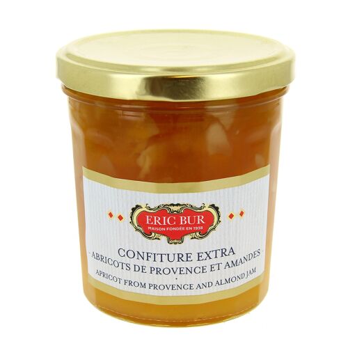 Confiture abricot amandes 370g