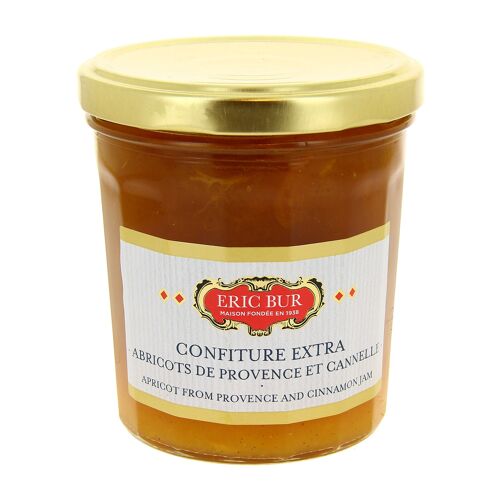 Confiture abricot cannelle 370