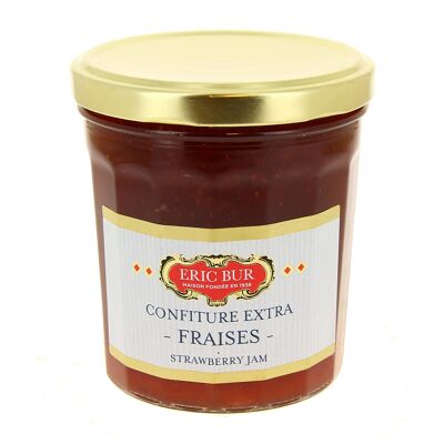 Confiture extra fraises 370g