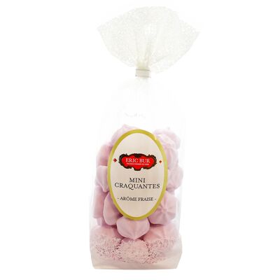 Mini craquantes arome fraise 100g