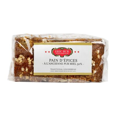 Pain d'epices ancien pur miel 400g